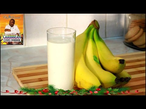 Natural  Yogurt and banana smoothie recipe