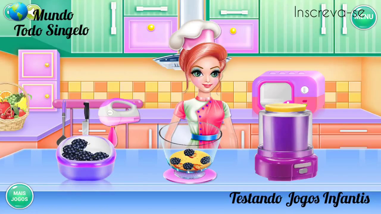 BRINCAR DE FAZER SOBREMESA NO FOOD MAKER DESSERT RECIPES/VEDA 29