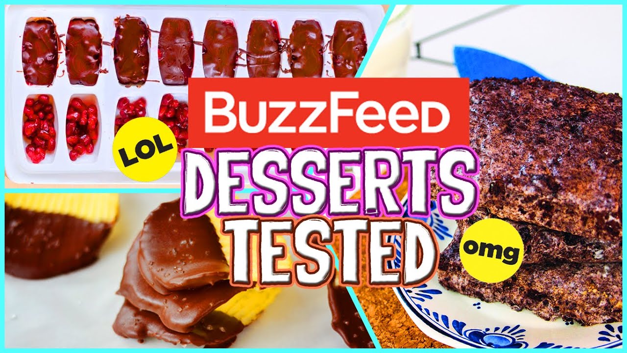 Buzzfeed Dessert Recipes TESTED!! Easy, No Bake Desserts 2016! // Jill Cimorelli