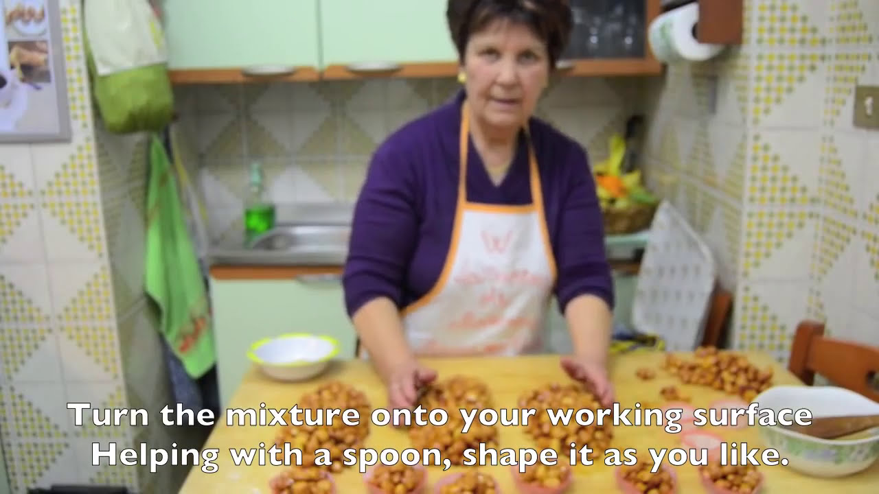 Cooking with mamma Anna Maria: Cicerchiata recipe – Abruzzo Carnival Dessert!