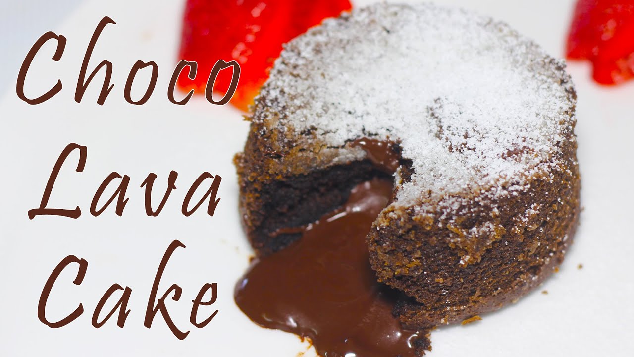 Eggless Choco Lava Cake Recipe | Easy Molten Lava Cake | Eggless Dessert Recipes | Kanak’s Kitchen