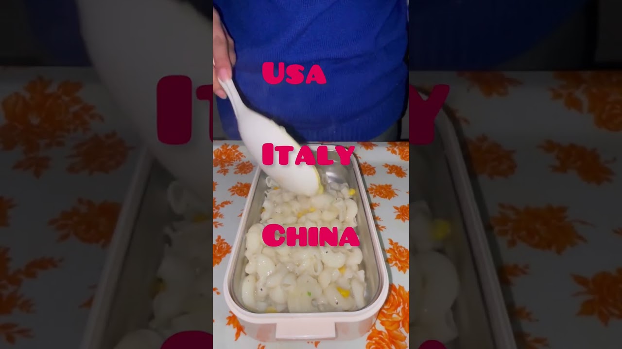 Where was macaroni invented | cheese macaroni | Tiffin recipes #shorts #brightpad