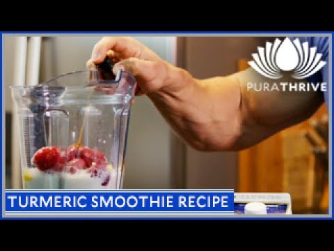 Turmeric Smoothie Recipe: Reduce Inflammation | PuraTHRIVE – Thomas DeLauer