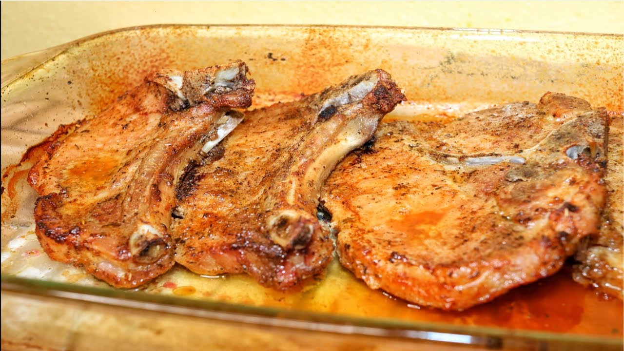 Tender Oven Baked Pork Chops Recipe