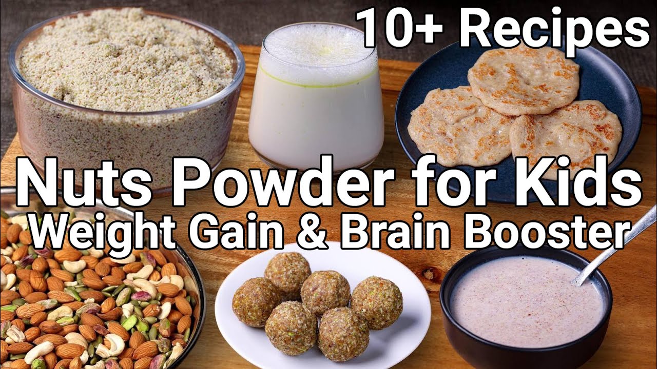 10+ Recipes using Nut Mix Powder for Weight Gain – Kids & Toddlers | Protein Powder for Weight Gain