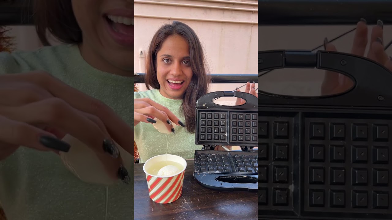 Rasgulla Ka Waffle ?? | Day 28 of 30 Days Challenge | So Saute