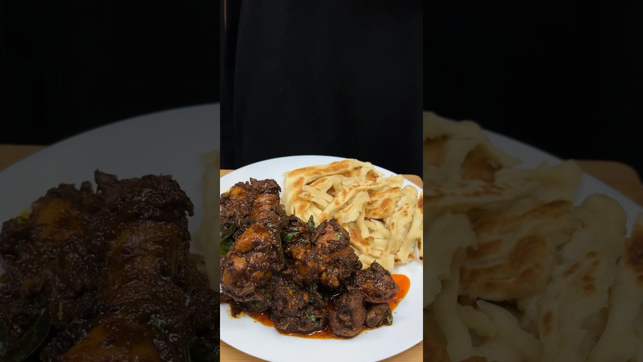 Chicken Sukka Masala ASMR Cooking || #shorts #food #asmr #recipe #chicken #nonveg #indianasmrworld