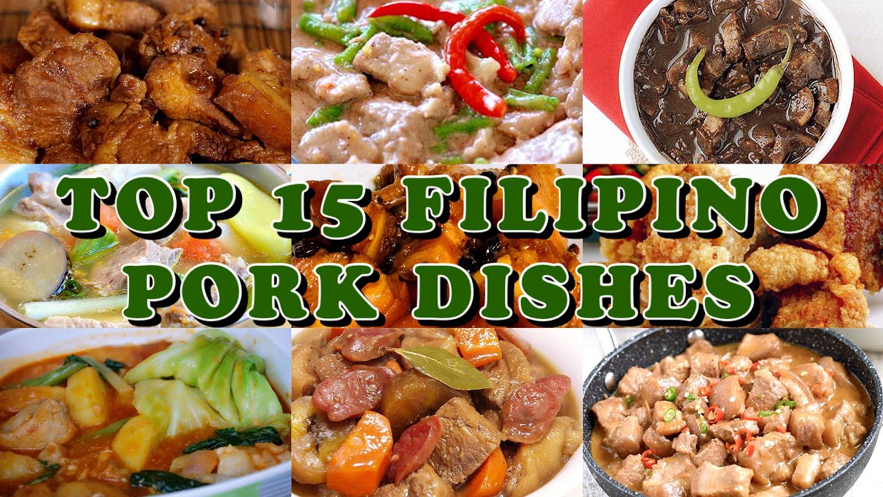 TOP 15 FILIPINO PORK DISHES | FILIPINO FOOD | FILIPINO PORK RECIPES | Pepperhona’s Kitchen
