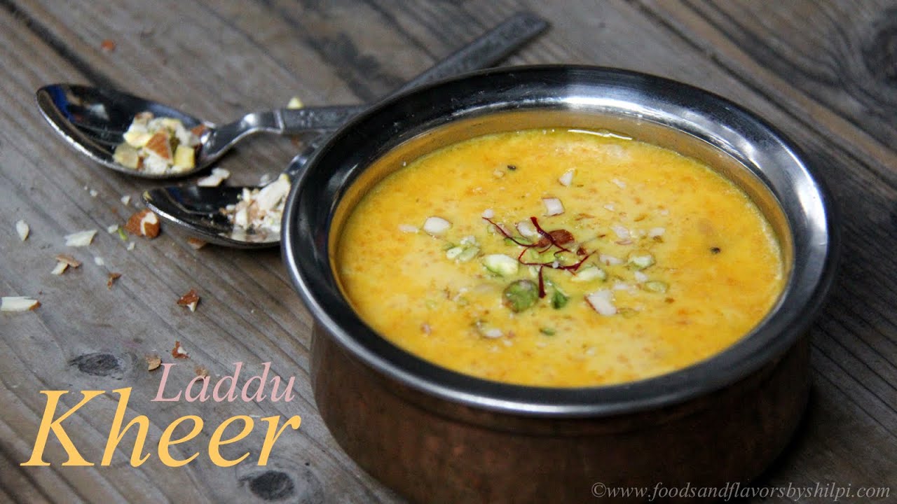 Boondi Laddu/ladoo Kheer Recipe | Indian Mithai(Sweets) or Dessert Recipes for Parties By Shilpi