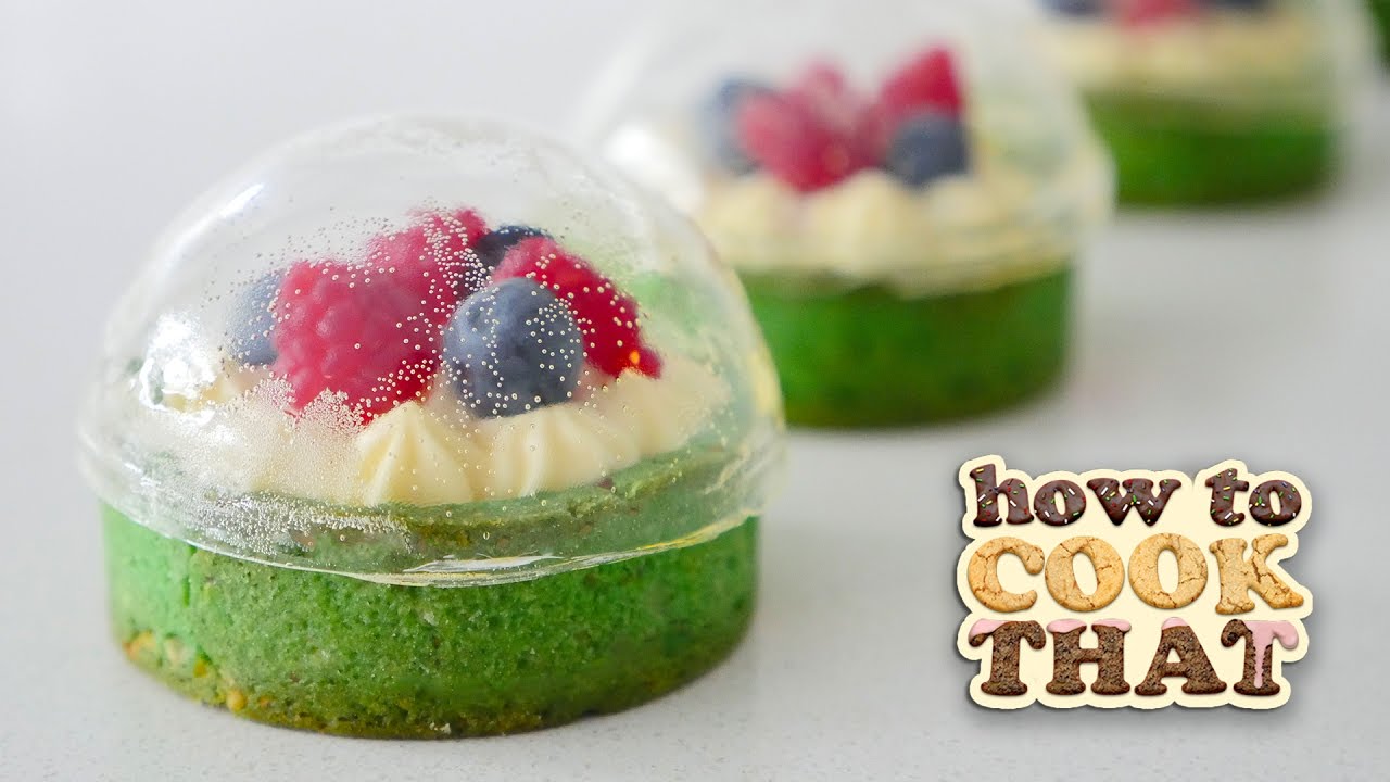 SUGAR SNOW GLOBE DESSERT WITH CRISP DOME ? ? How To Cook That Ann Reardon