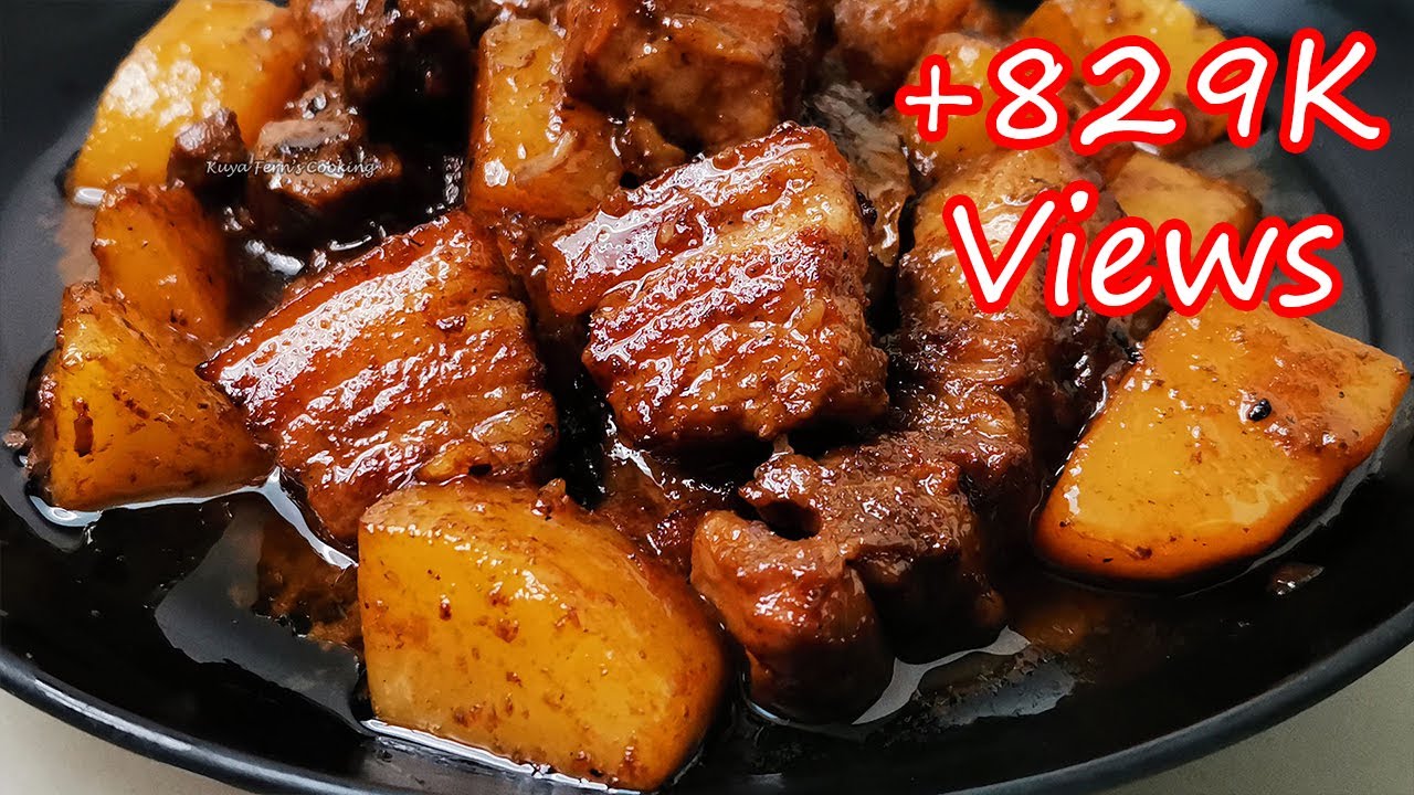 THE SECRET TO MAKE THE BEST “MELT IN YOUR MOUTH KILLER PORK ADOBO WITH POTATOES”!!!