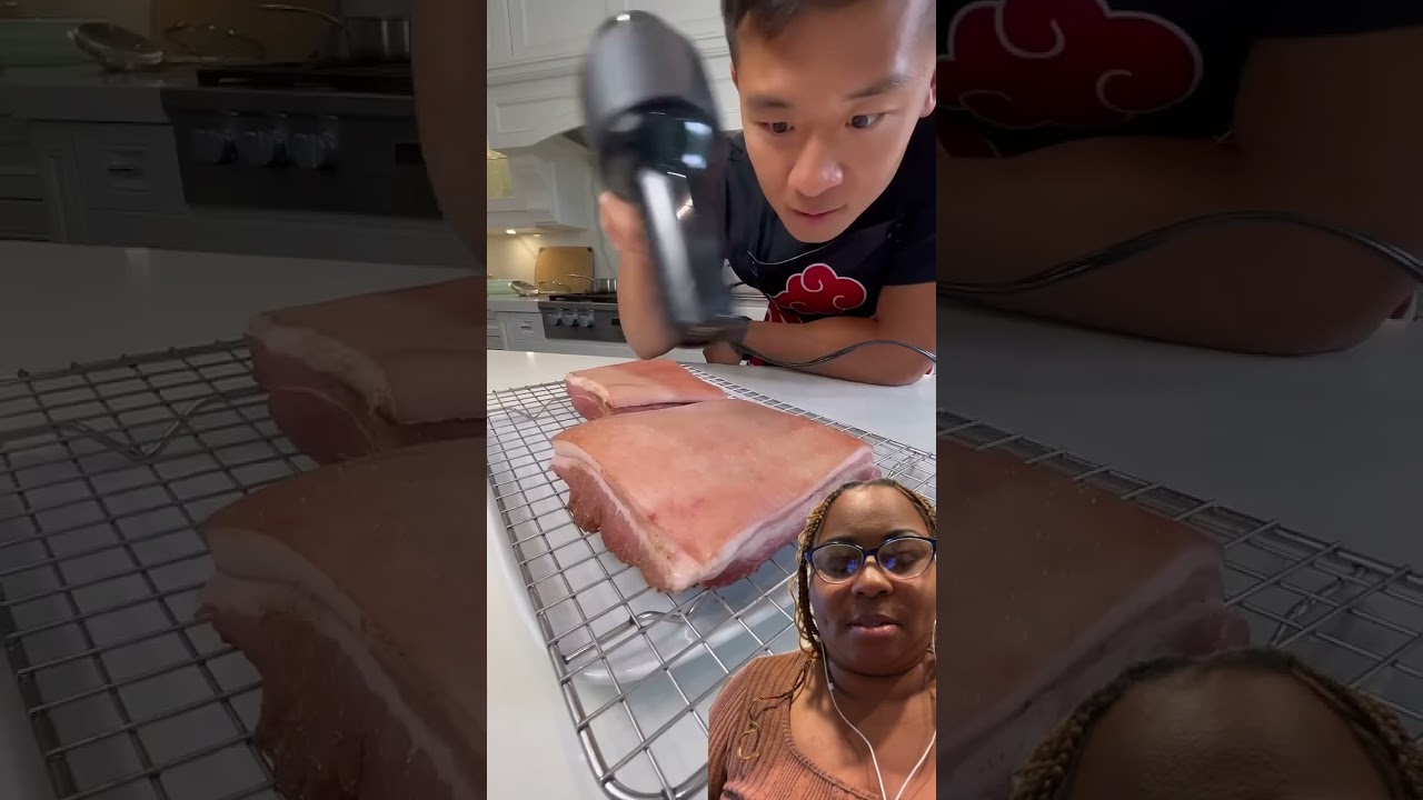 I need a redo on my pork belly. I want ti try this way. #shorts #eating #yum #recipe #reaction