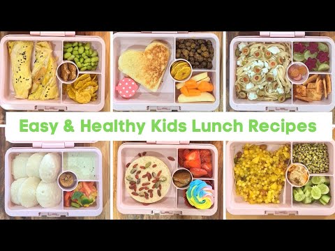 SCHOOL LUNCH IDEAS + RECIPES FOR KIDS (VEGETARIAN) | LUNCHBOX RECIPES