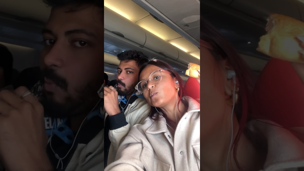 WHAT I EAT IN A DAY: India To Switzerland Travel✈️ #shorts #ashortaday #whatieatinaday #travel