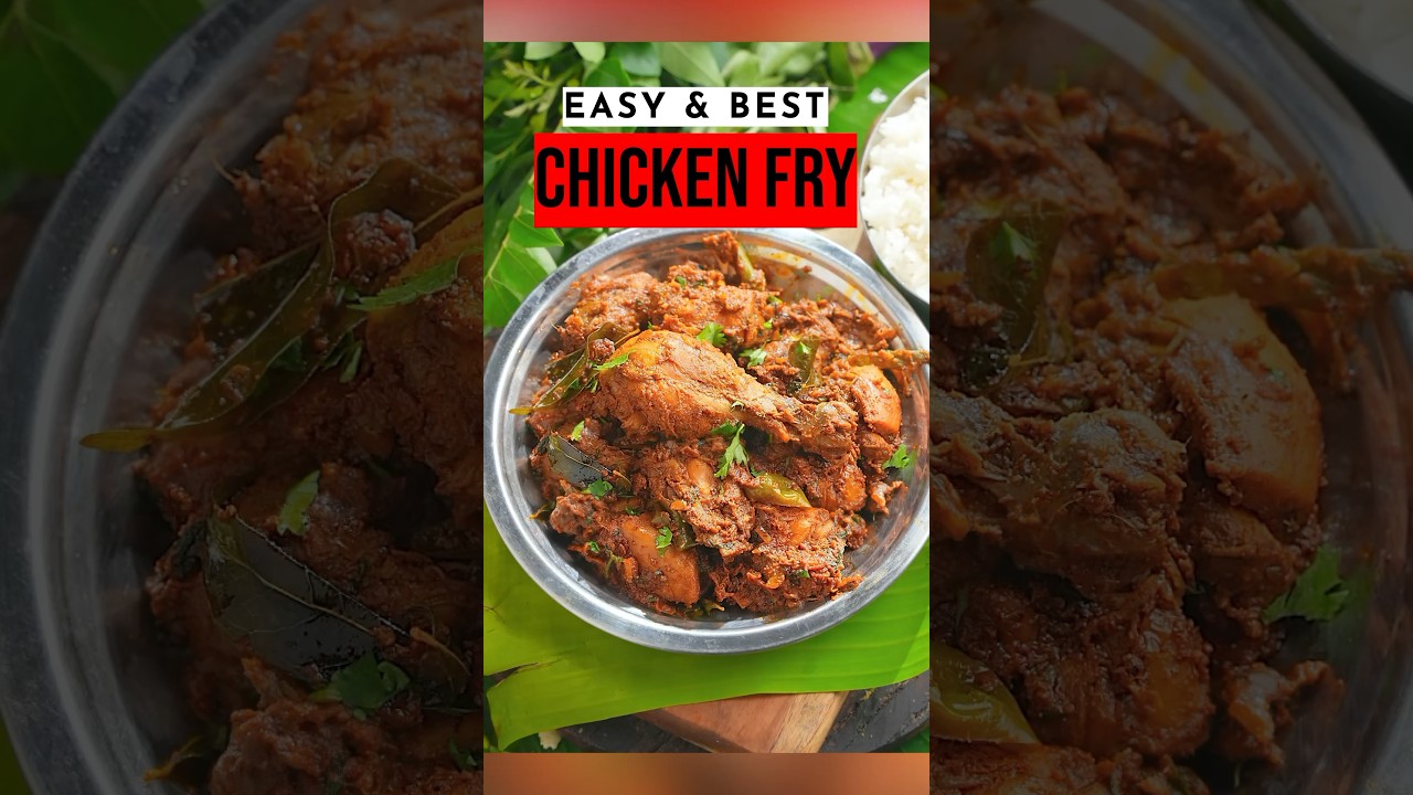 Super Easy and Best CHICKEN FRY Recipe