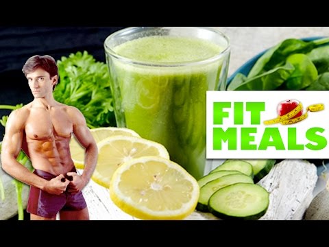 HEALTHY ‘LEAN & GREEN’ SMOOTHIE RECIPE | Fit Meals #1