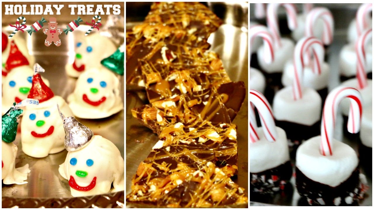 Holiday Dessert Recipes – 3 Easy n Fun Last minute treats – Laxmi Jakkal