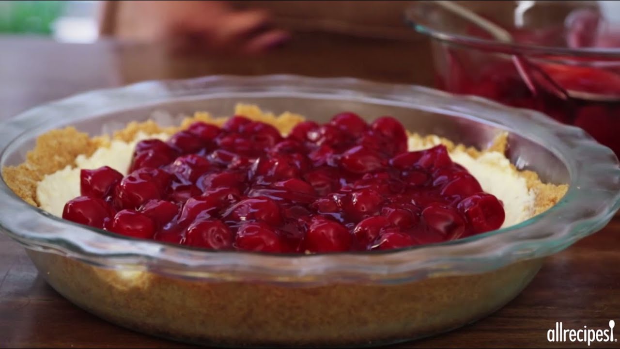 How to Make Unbaked Cherry Cheesecake | Dessert Recipes | Allrecipes.com