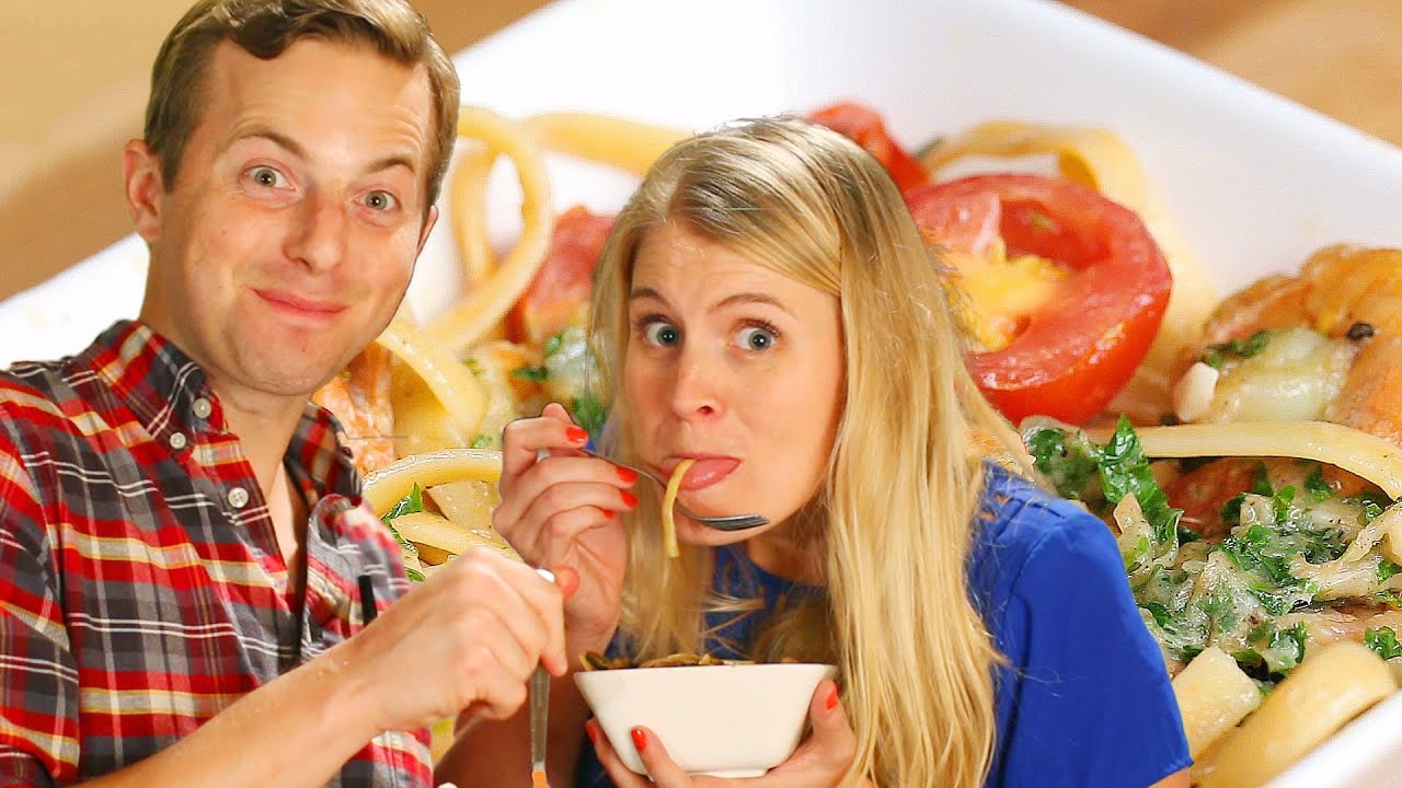 Ned And His Wife Make One-Pot Garlic Butter Pasta