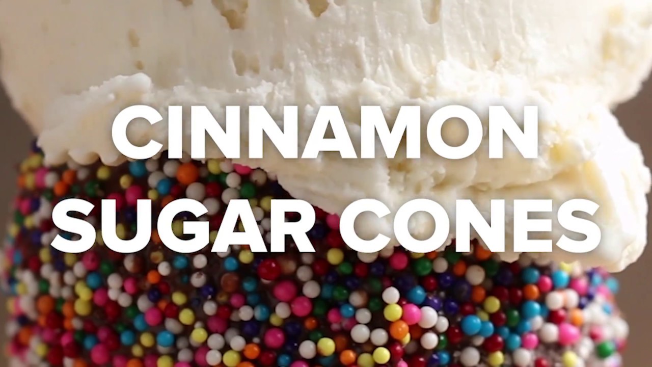 Dessert Cones 4 Ways