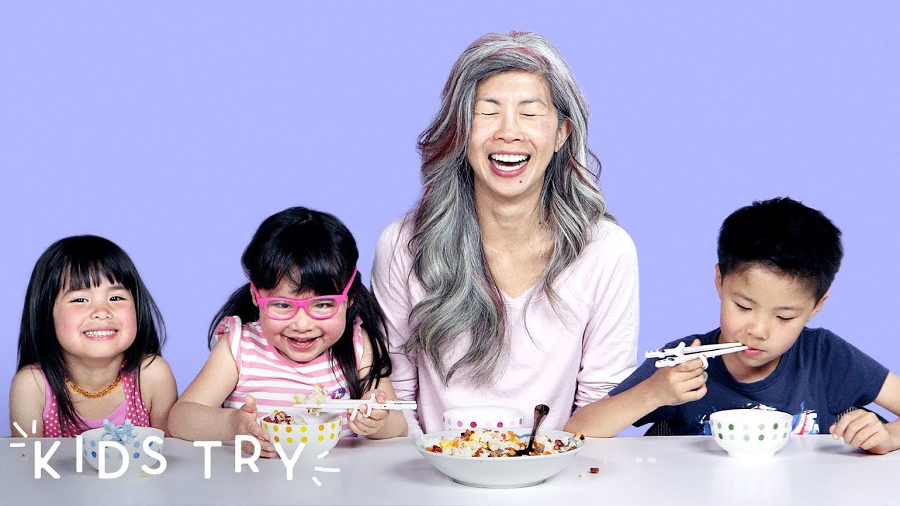 Kids Try Their Moms’ Family Recipes | Kids Try | HiHo Kids