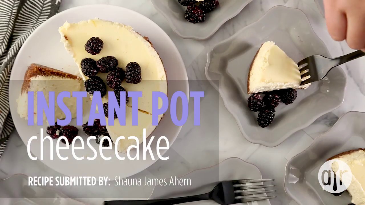 How to Make Instant Pot Cheesecake | Dessert Recipes | Allrecipes.com
