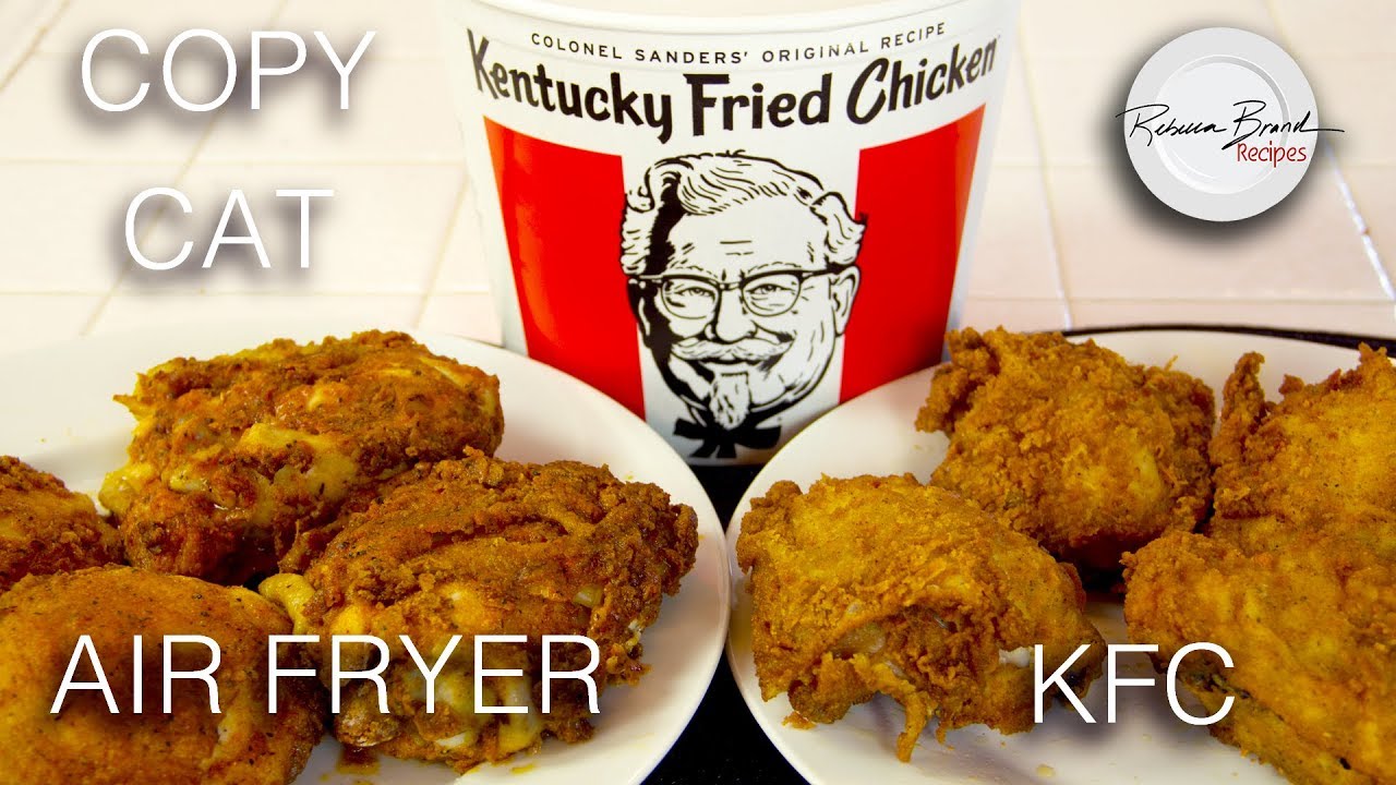 Kentucky Fried Chicken Recipe |  Air Fryer – No Oil | Secret 11 Spices HERE | KFC
