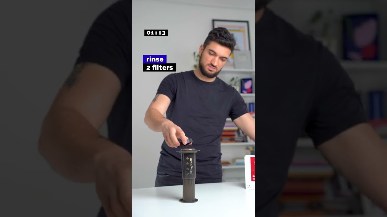 The Best AeroPress Recipe of 2021 ? #Shorts