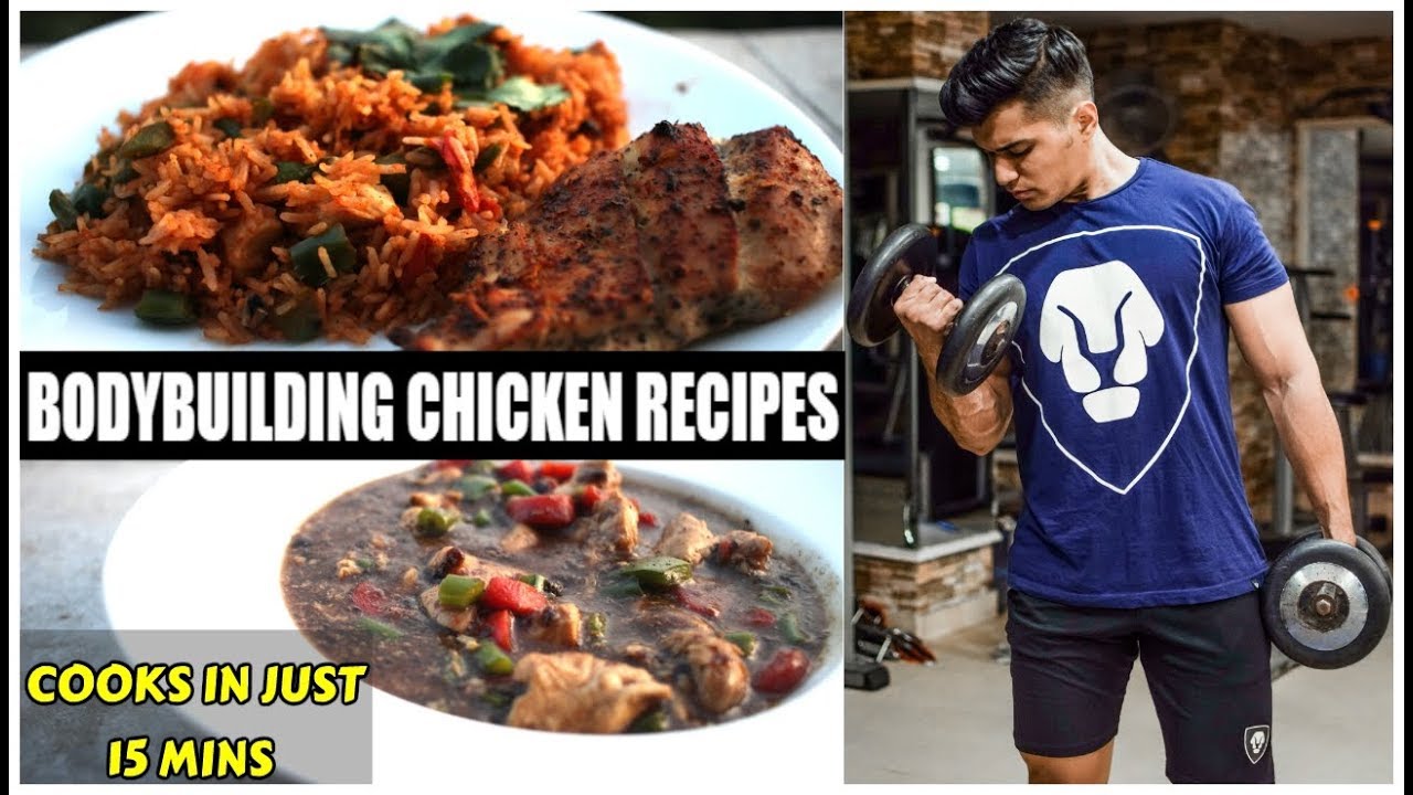 BODYBUILDING CHICKEN RECIPES FOR DAILY COOKING | COOKS IN JUST 15 MINS