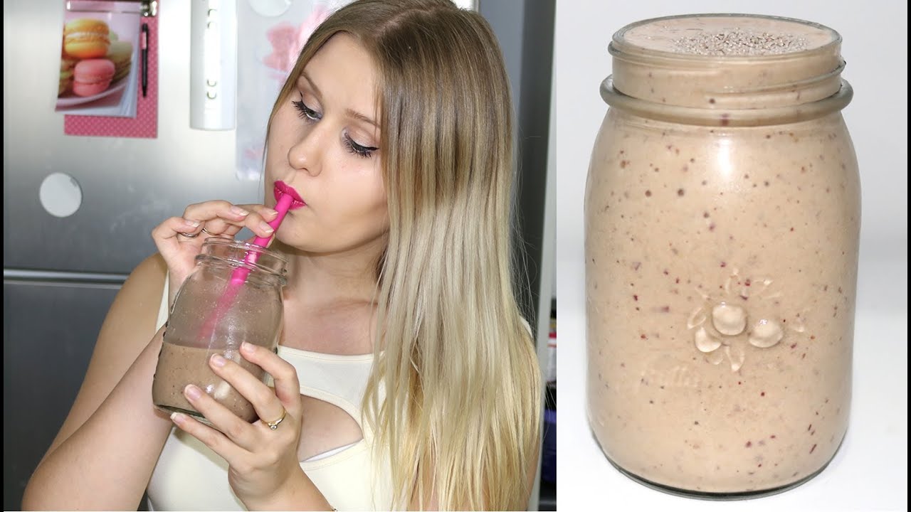 HEALTHY BREAKFAST PROTEIN SMOOTHIE RECIPE
