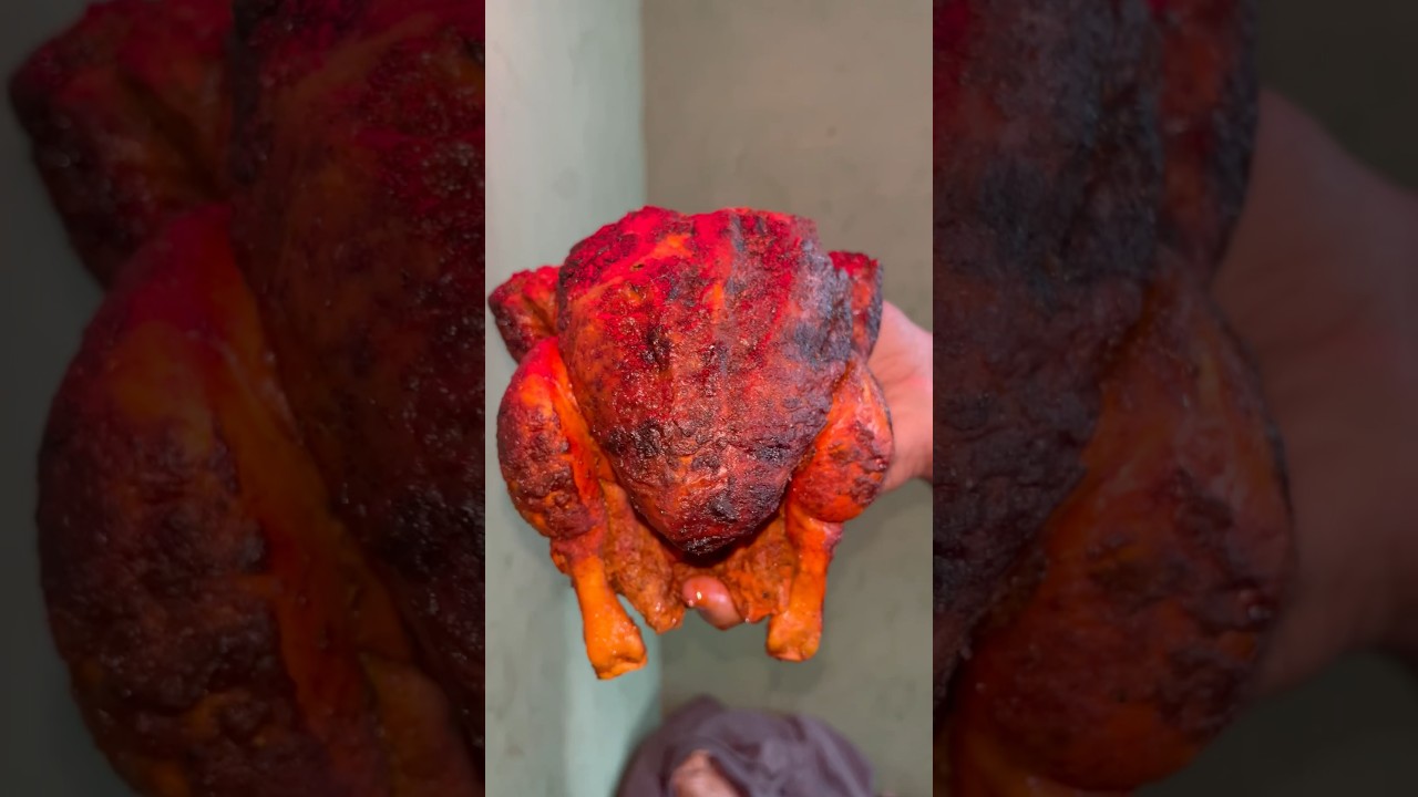 Grill chicken spicy Tandoori full Gokul Madan Gowri #food #chicken #grill #tandoori #short