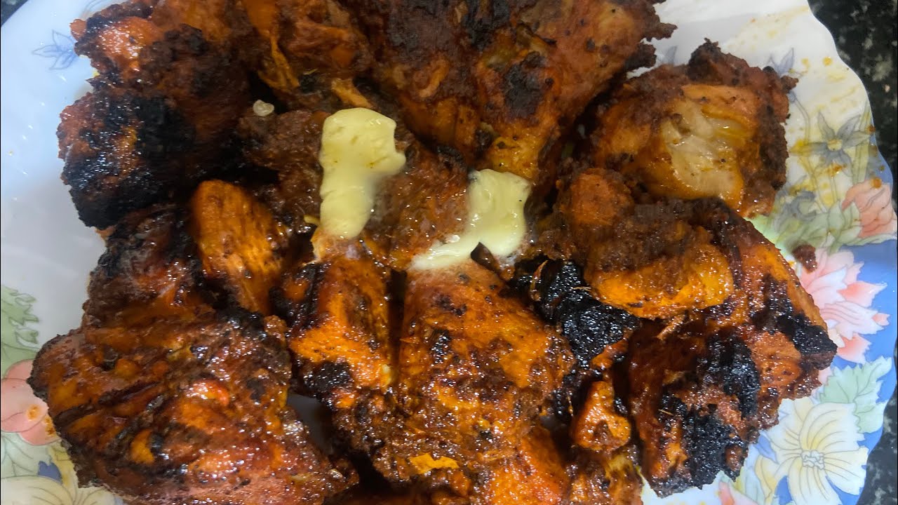 Easy Home made Tandoori chicken|simple chicken recipe| chicken recipes for dinner