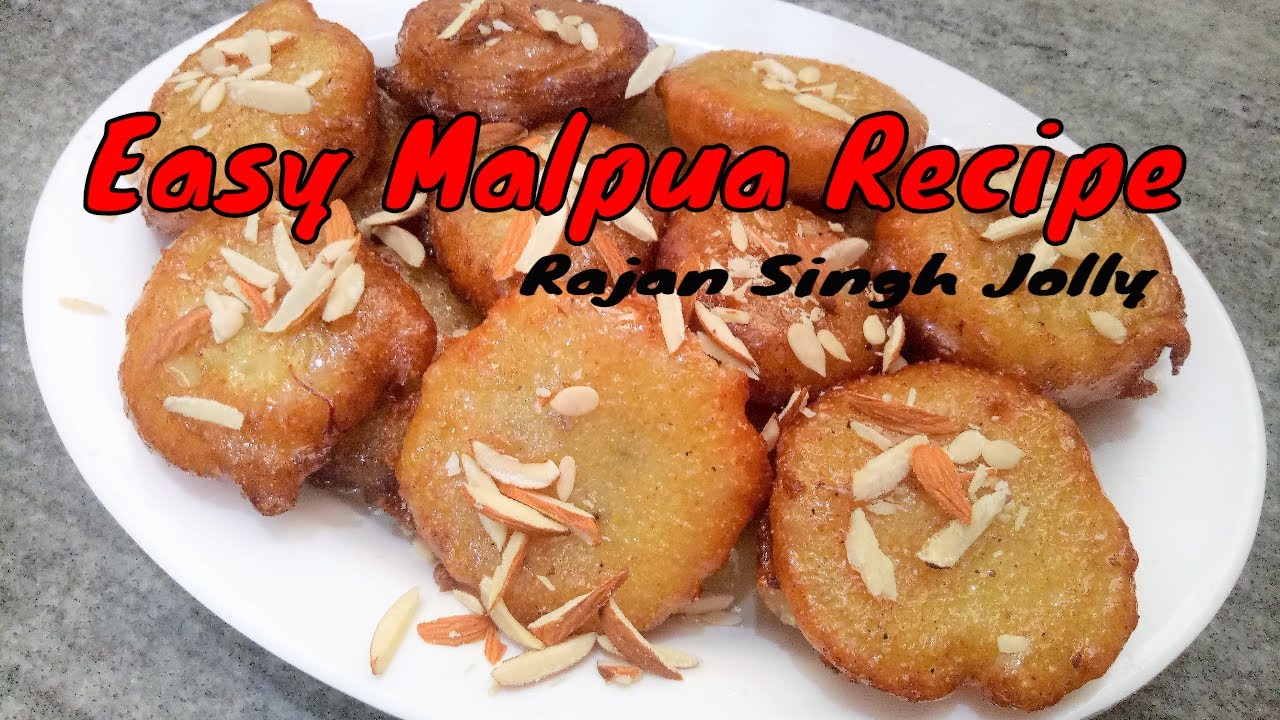 Easy Malpua Recipe | Mawa Malpua Recipe | How To Make Malpua | Dessert Recipes| Holi Special Recipes