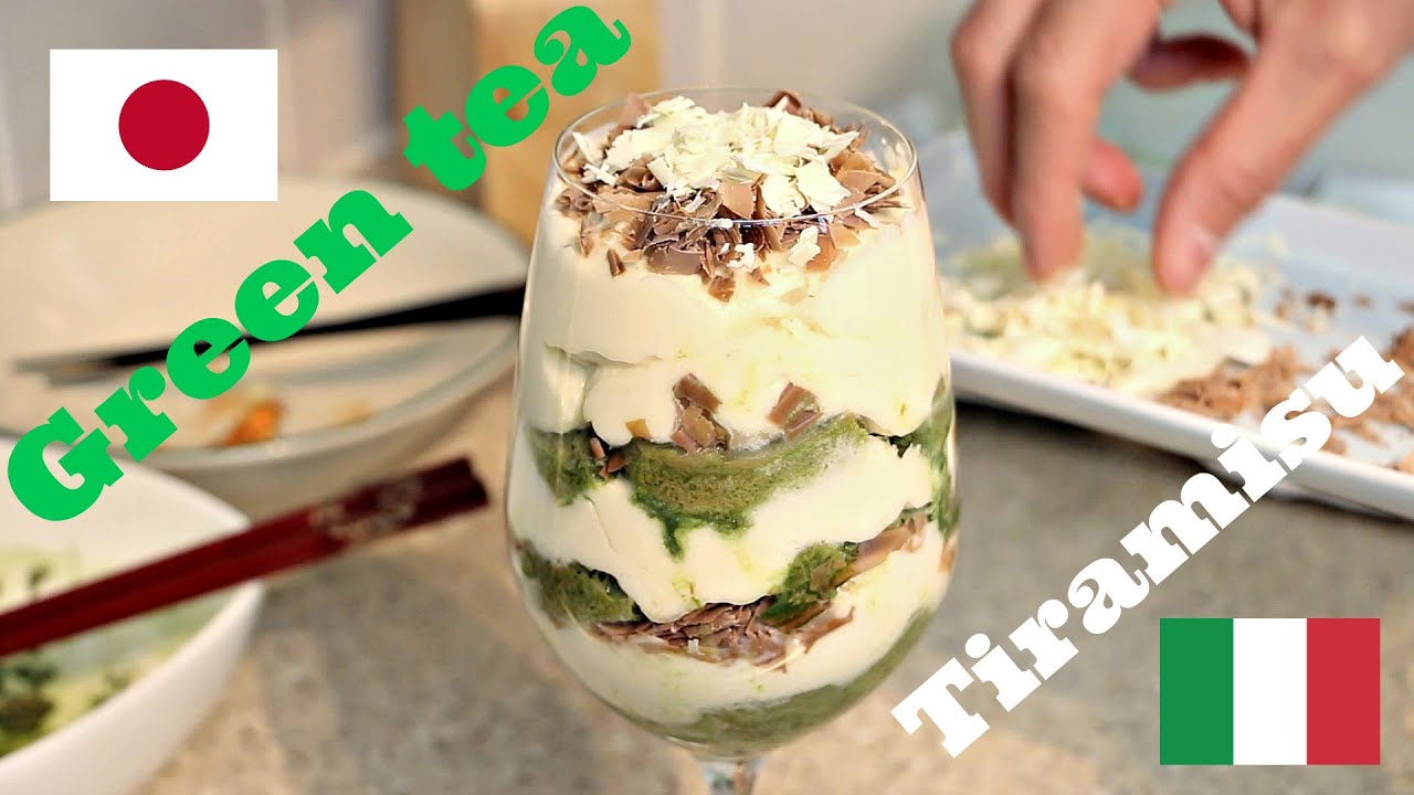 GREEN TEA “MATCHA” TIRAMISU recipe – a simple, non baked dessert