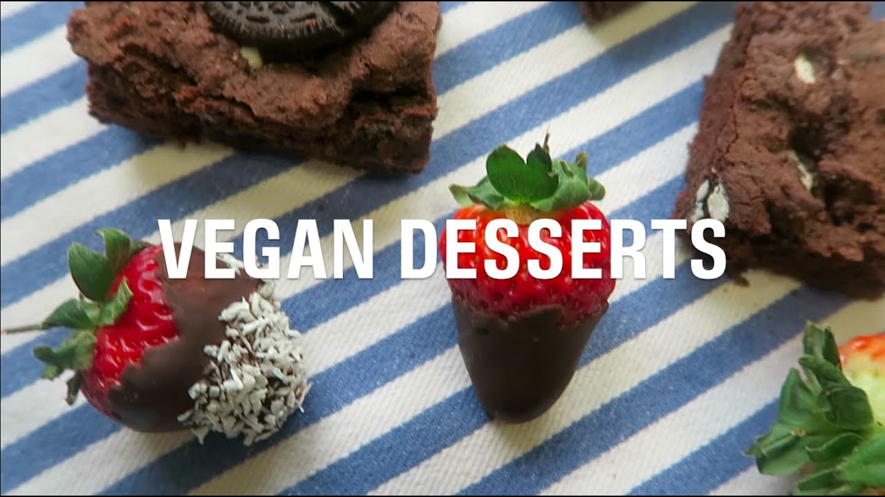 VEGAN DESSERT RECIPES || QUICK & EASY
