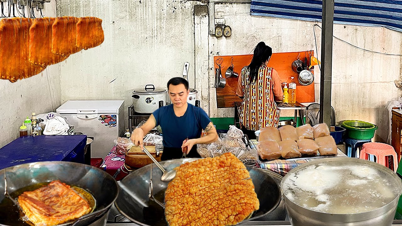 Asian Master Chef! Making Crispy Pork Belly & Legendary Dishes | Thai Street Food