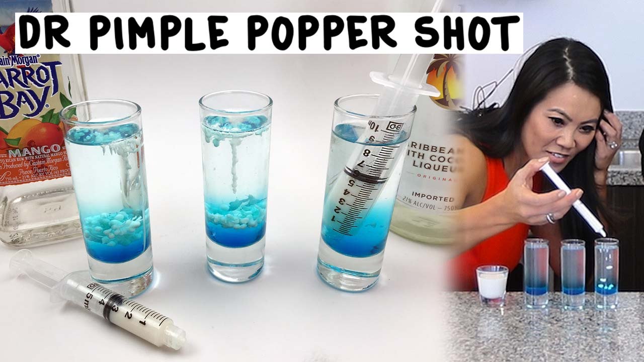 The Dr Pimple Popper Shot – Tipsy Bartender