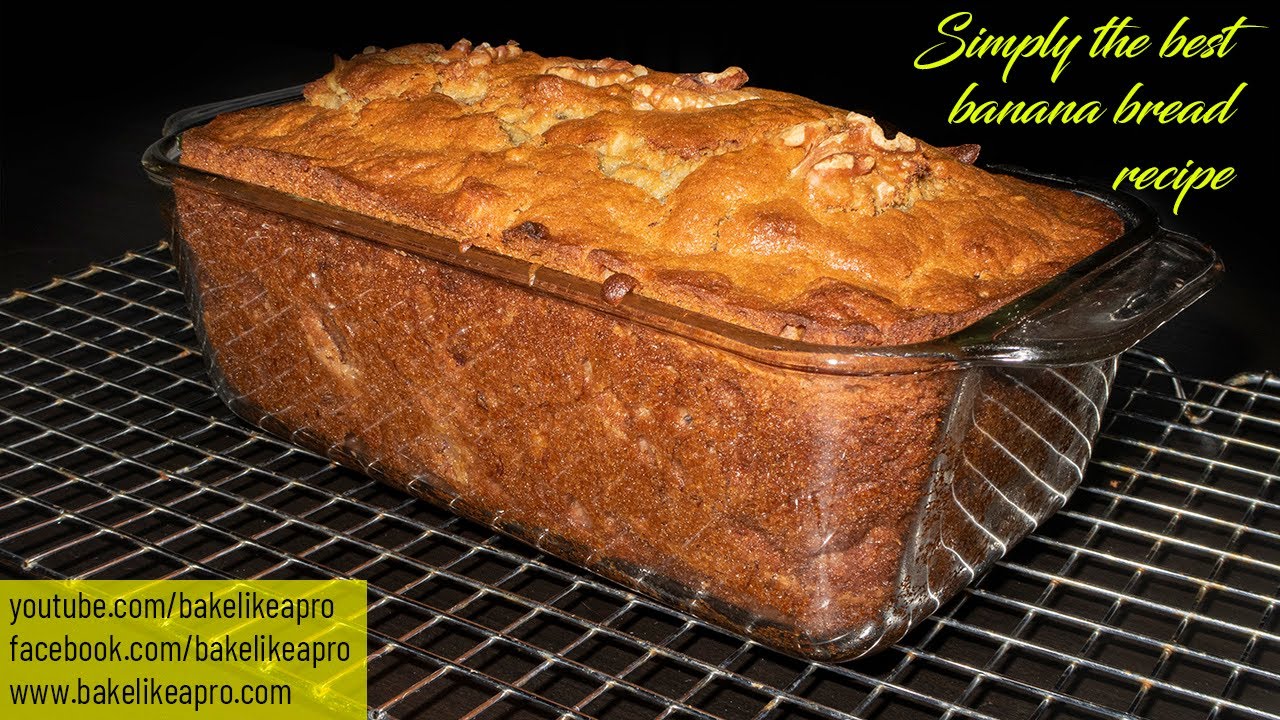 Simply The Best Banana Bread Recipe – It's EASY TOO !