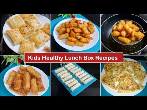 Kids Healthy yummy lunch box Recipes | Try this Yummy Recipes for your Kids | Easy Lunch Box Recipes