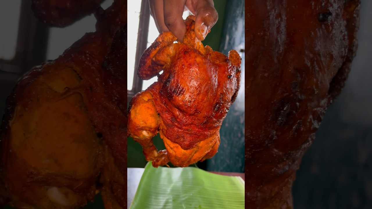 Grill chicken full tandoori spicy gokul Madan Gowri #chicken #food #cooking #comedy #funny #shorts