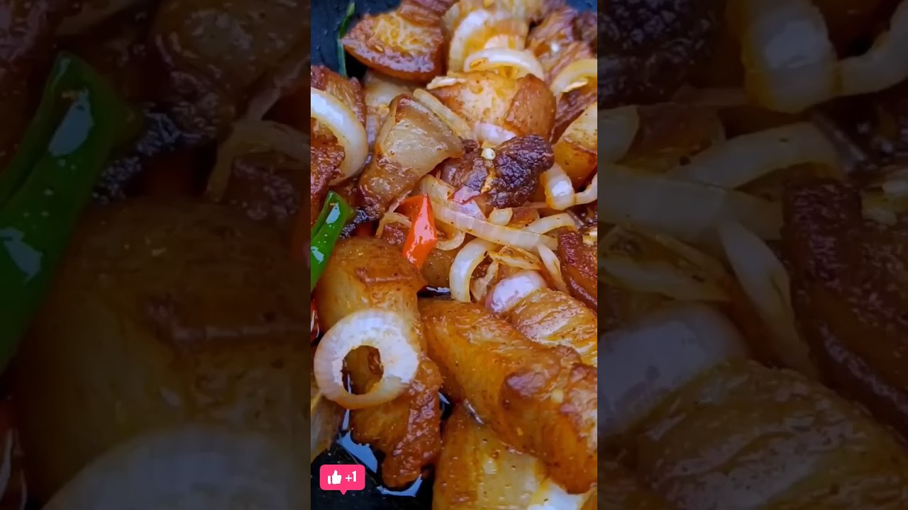 village style pork recipes | Spicy Masala Pork Curry Recipe #pork #food #porkcooking #porkbelly