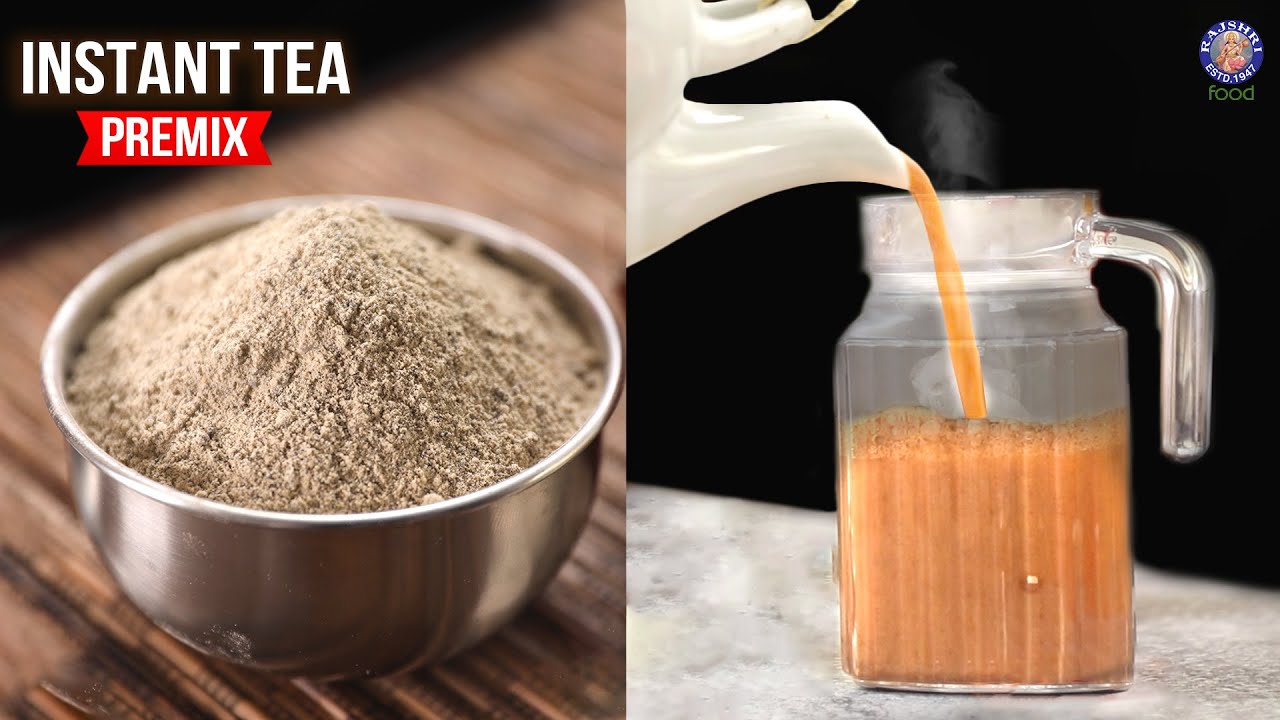 Instant Tea Premix Powder Recipe | Ready To Drink Tea – Just Add Hot Water | Travel Friendly Recipe
