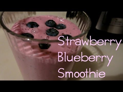 STRAWBERRY BLUEBERRY SMOOTHIE RECIPE