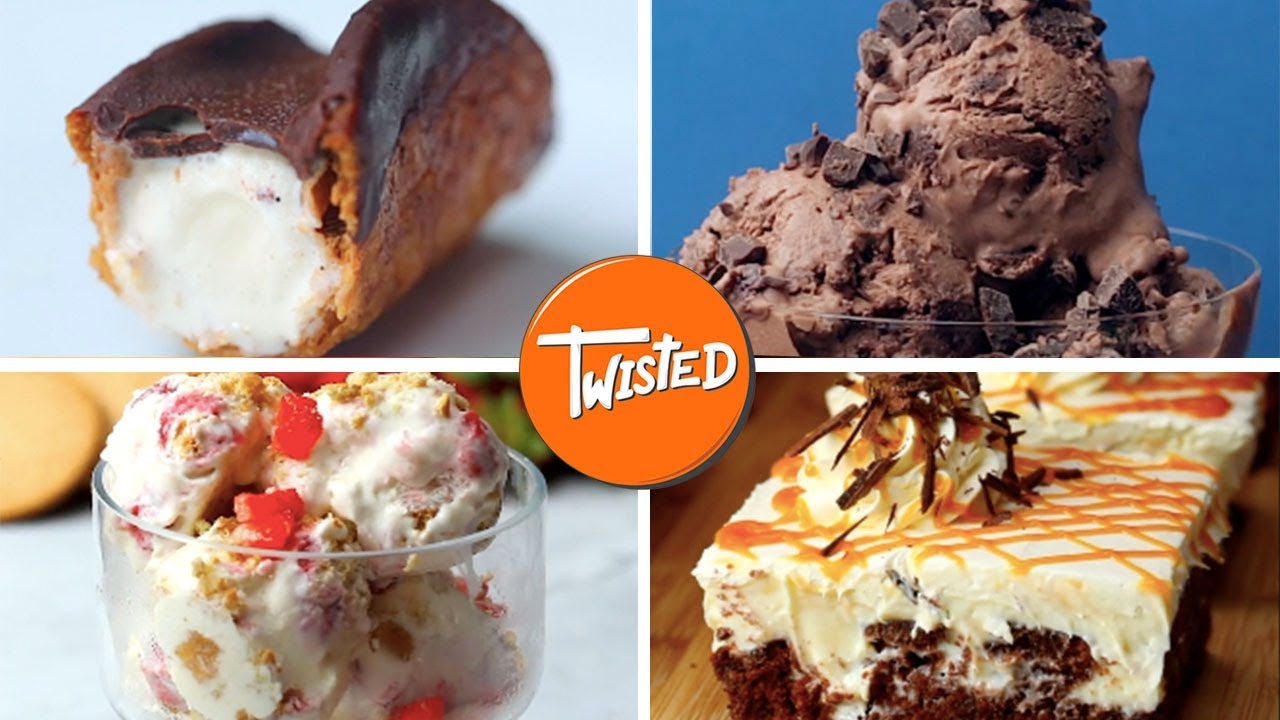 10 Tasty Ice Cream Dessert Recipes | Twisted