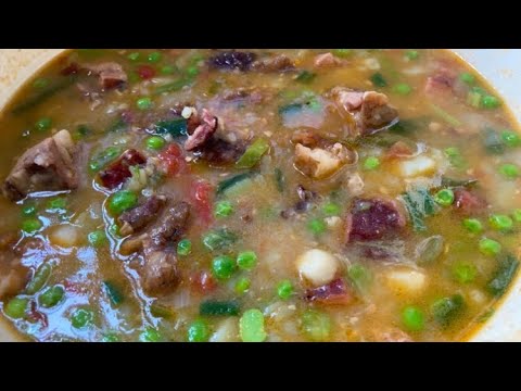 Tasty smoked pork with peas & potato recipe || Naga Kitchen