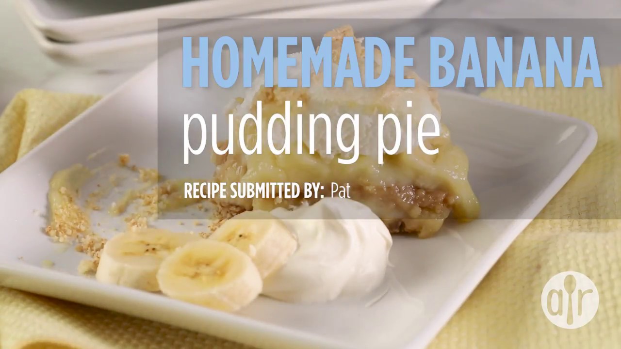 How to Make Homemade Banana Pudding Pie | Dessert Recipes | Allrecipes.com