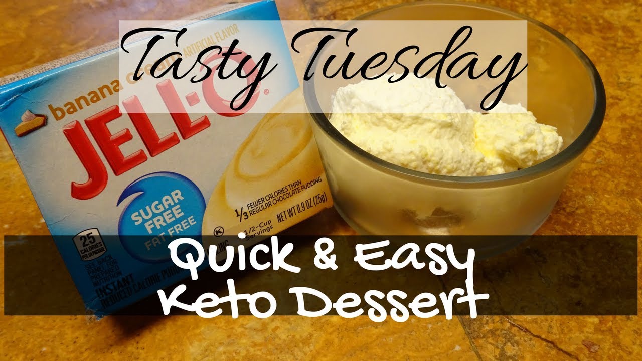 QUICK & EASY KETO DESSERT | TASTY TUESDAY