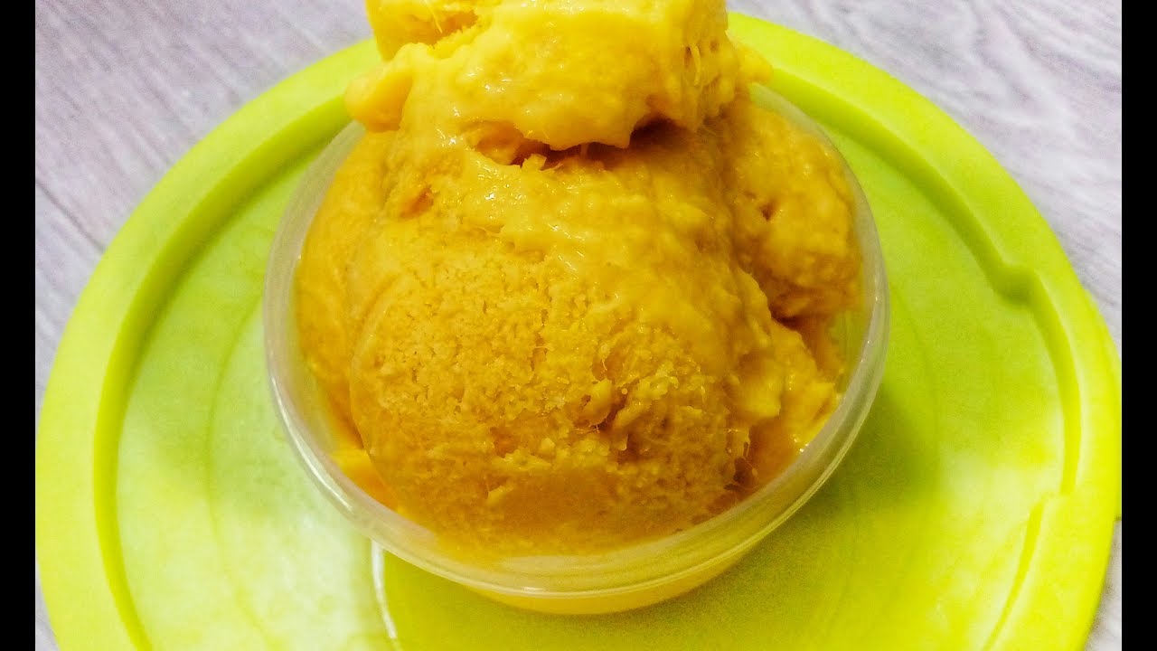 homemade mango icecream / quick dessert recipe