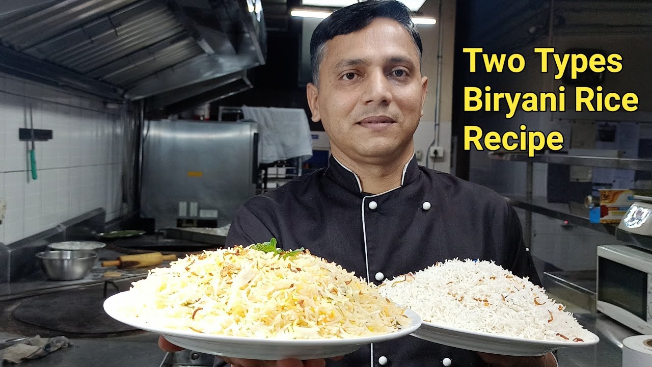 Biryani Rice Recipe | रेस्टोरेंट स्टाइल बिरयानी चावल | How To Make Biryani Rice | Chef Ashok