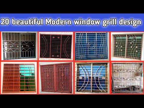 Top 20 Modern window grill design for home | iron and steel grill design | grill design 2021